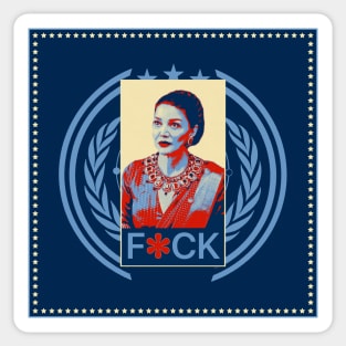 Secretary General F*CK Poster Sticker